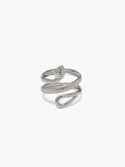 Adjustable Snake Ring with Elegant Design for Women