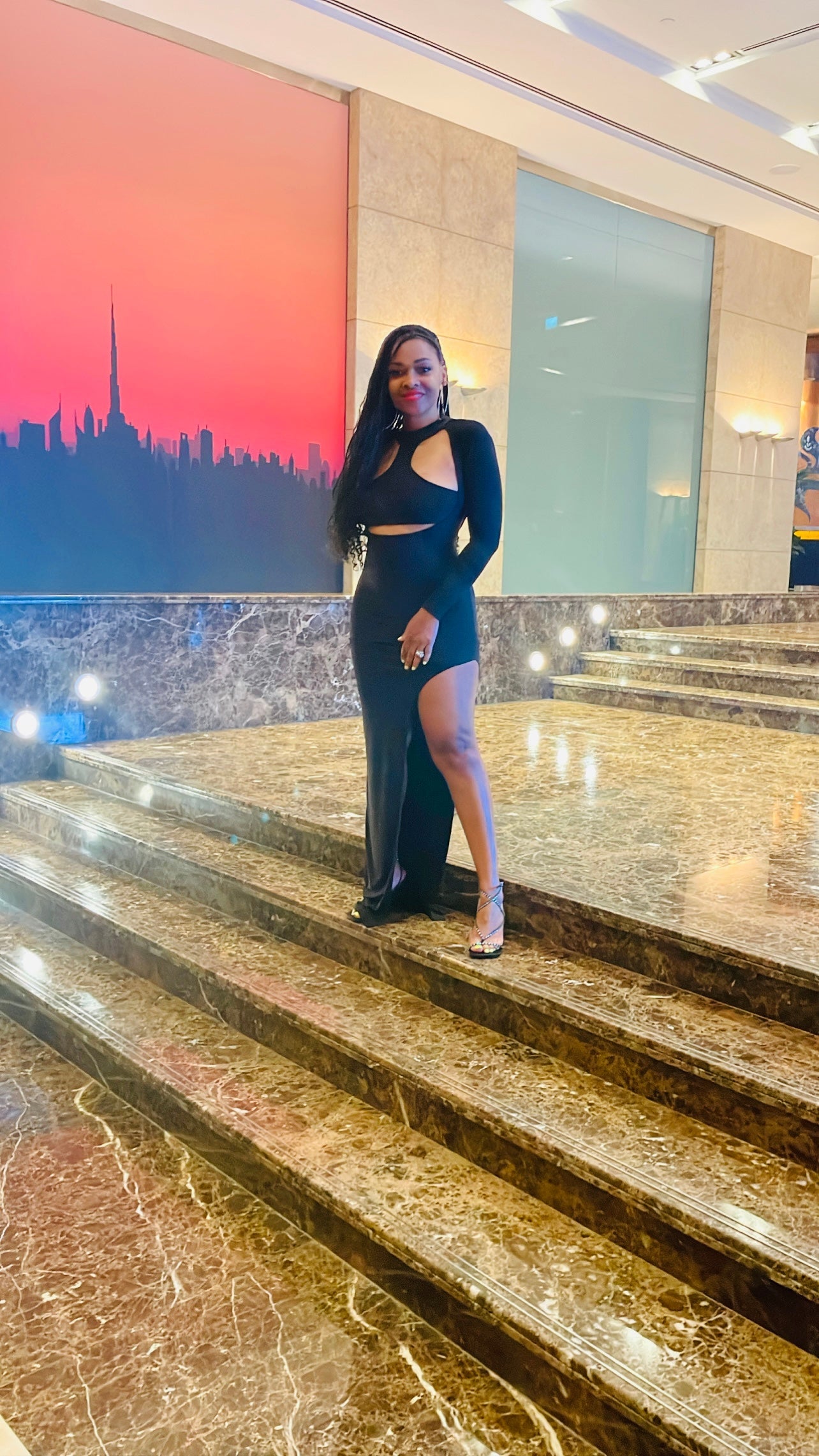 Night in Dubai Maxi Dress